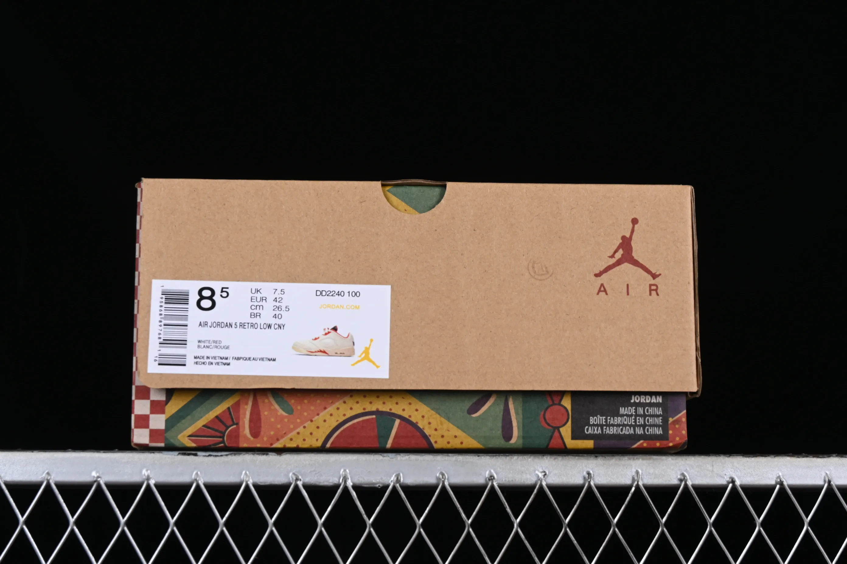 All categories Air Jordan Jordan series basketball shoes Air Jordan 5 Air Jordan 5 Low "Chinese New Year" AJ5 Joe 5 China limited low-top basketball shoes DD2240-100